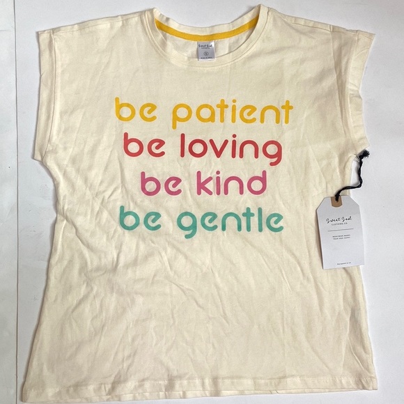 NWT Sweet Soul Clothing Be Patient Be Kind Graphic Tee - Picture 3 of 9